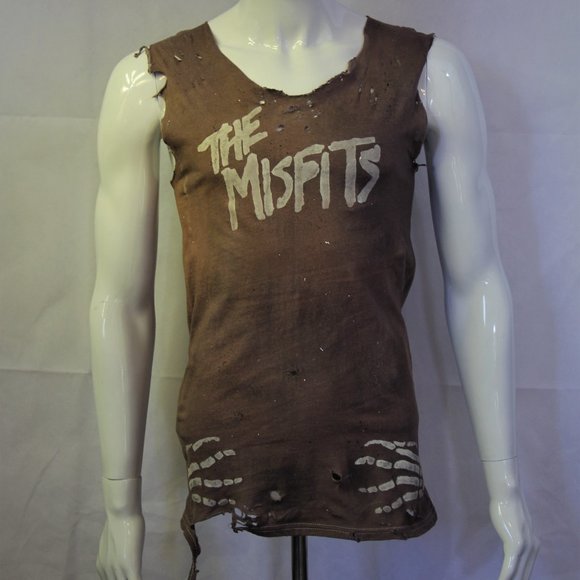The misfits Skeleton Hands Custom Handmade Shirt - Picture 1 of 5